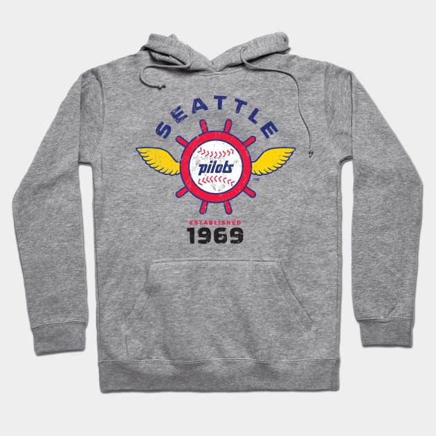 Seattle Pilots Hoodie by MindsparkCreative